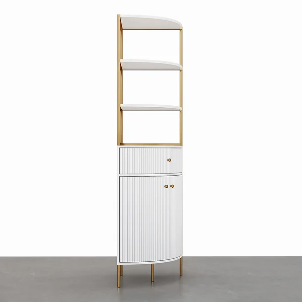 Twyla Bookshelf / 48L x 48W x 190H cm - Kanaba Home #