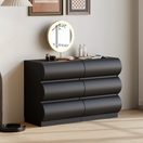 Loria Chest of Drawer (Dresser)Black