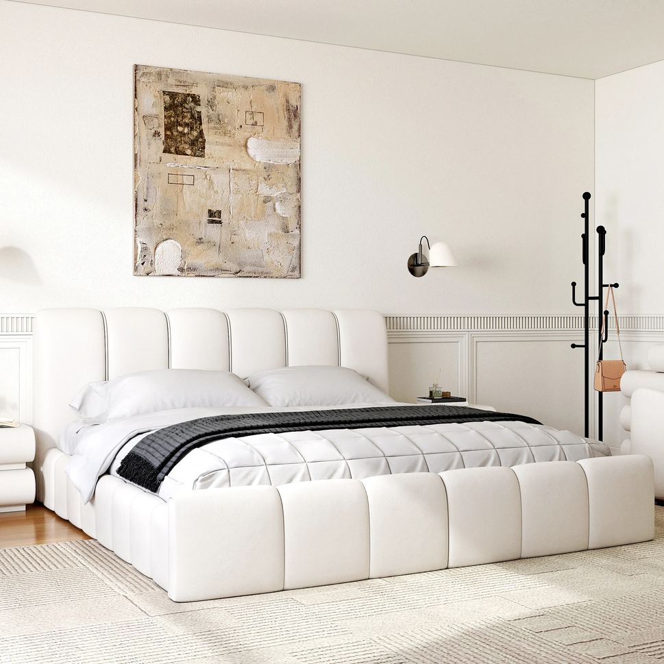 Luka Bedroom SetBed: Mattress 200 x 200 cm | Overall W 220 x D 230 x H 110 cm