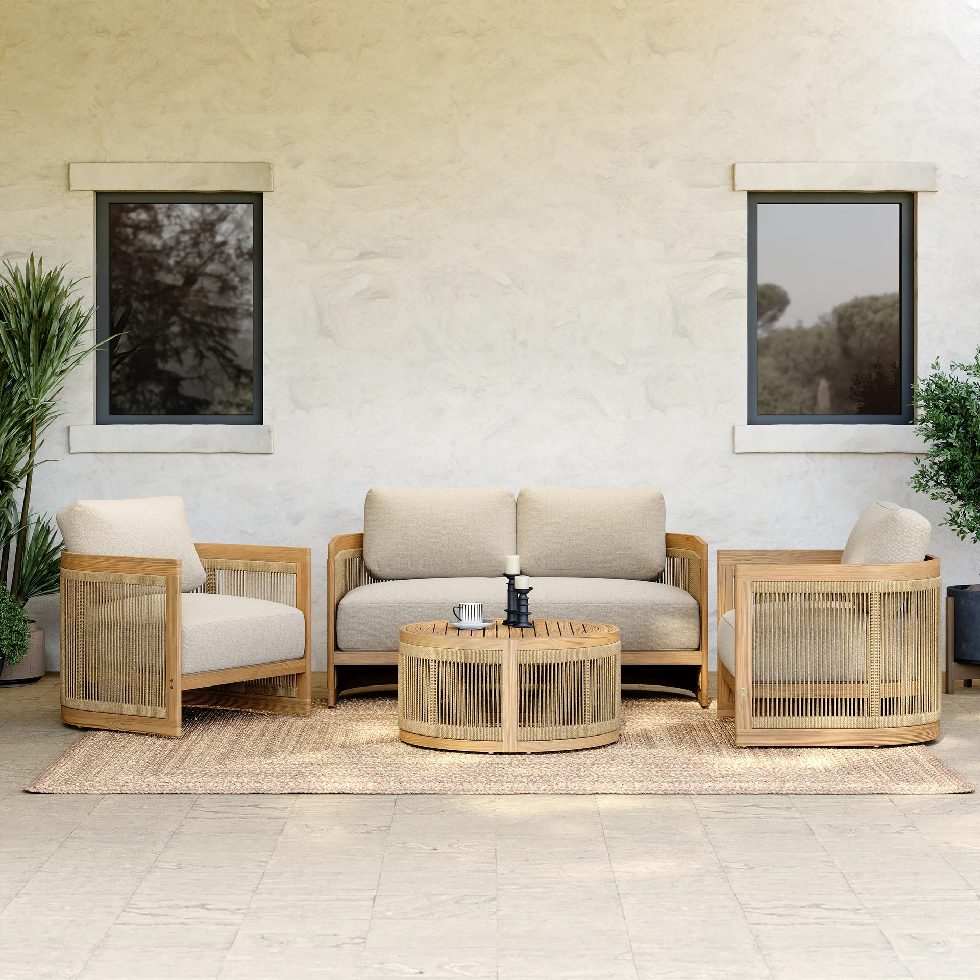 Lyra Outdoor Sofa Set