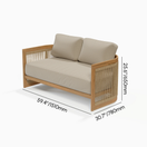 Lyra Outdoor Sofa SetSofa 2 Seater