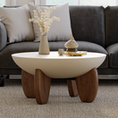 Lysa Round Coffee TableBeige