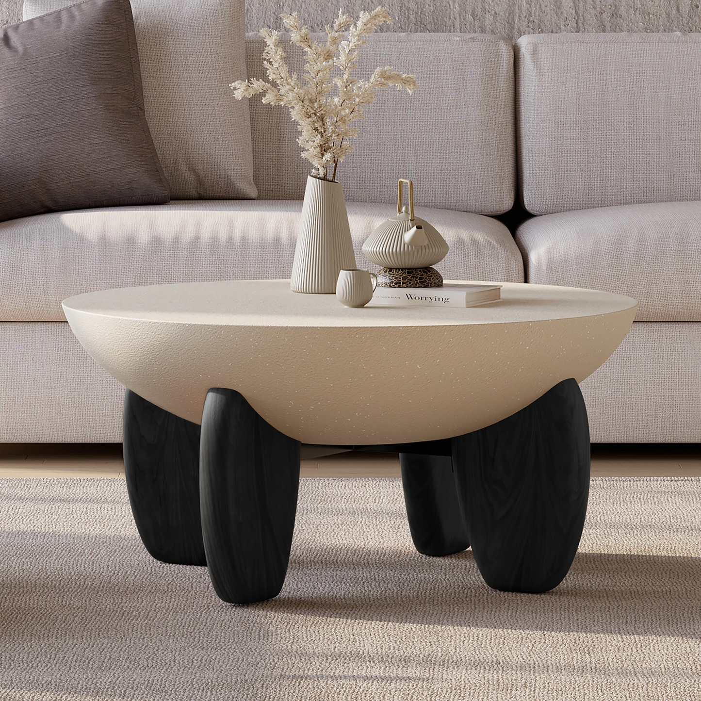 Lysa Round Coffee Table