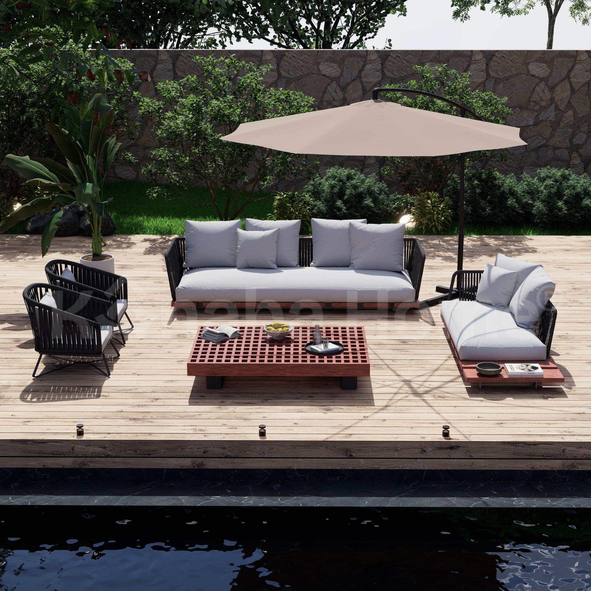 Miro Outdoor Sofa Set