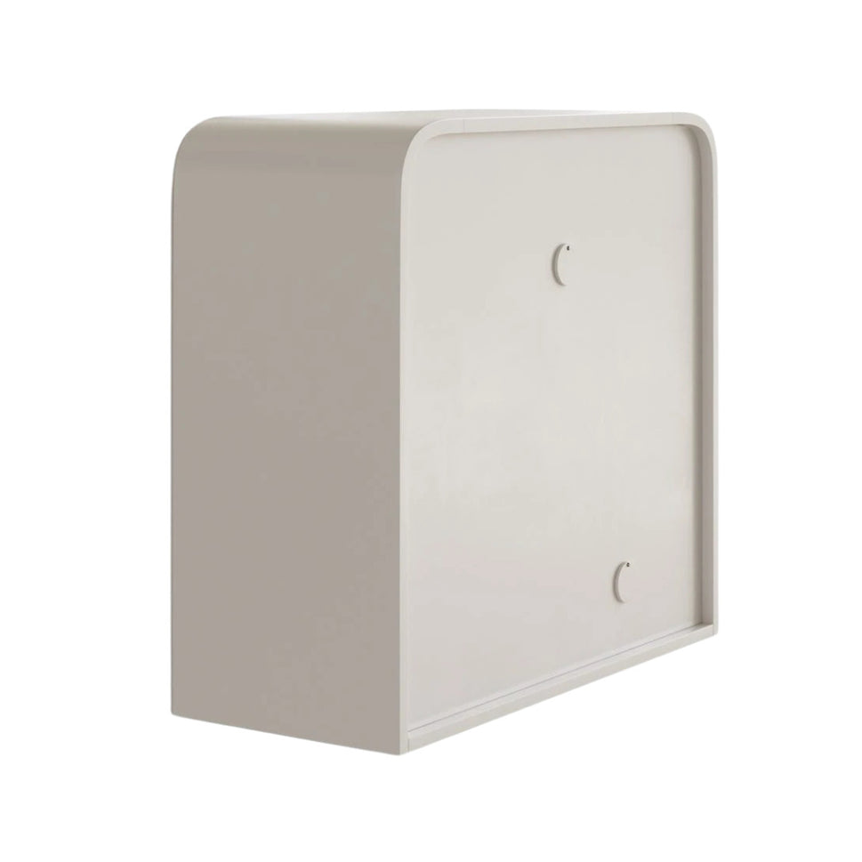 Nio Storage ConsoleMini Console | Microcement Finish / With Cable Hole