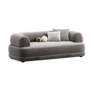 Orea SofaStandard Quality | Only 40 Kg Soft Foaming / Dark Grey | Linen