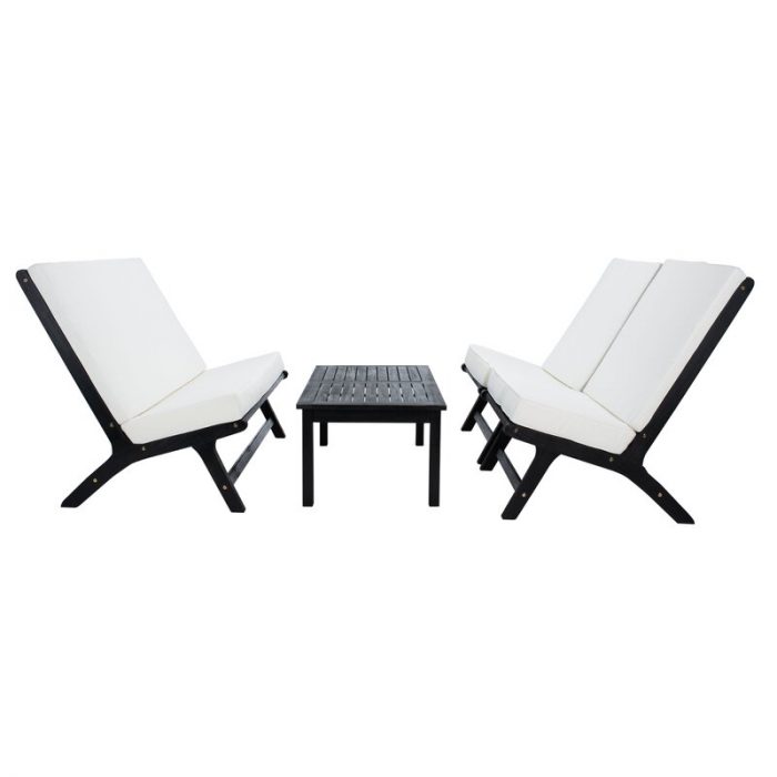 Oreo Solid Wood 4 Outdoor Seating - Kanaba Home #