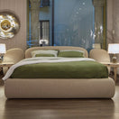 Roxie BedCalifornia King Bed: 360 W x 230 D x 100 H cm / Mattress Size: 200 x 200 cm Headboard: 290 W x 100 H cm