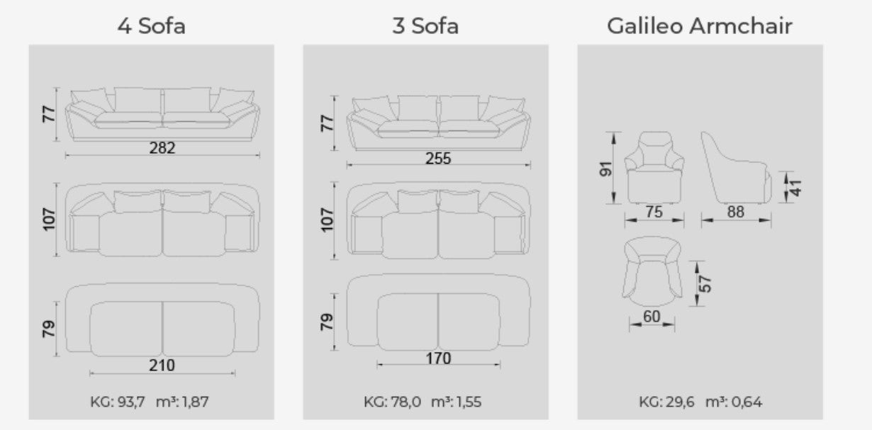 Softscape Eva Sofa - Kanaba Home #