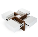 Orion Storage Coffee TableWhite