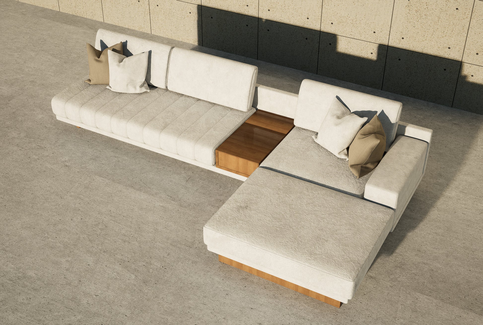 Sena L-Shaped Sofa