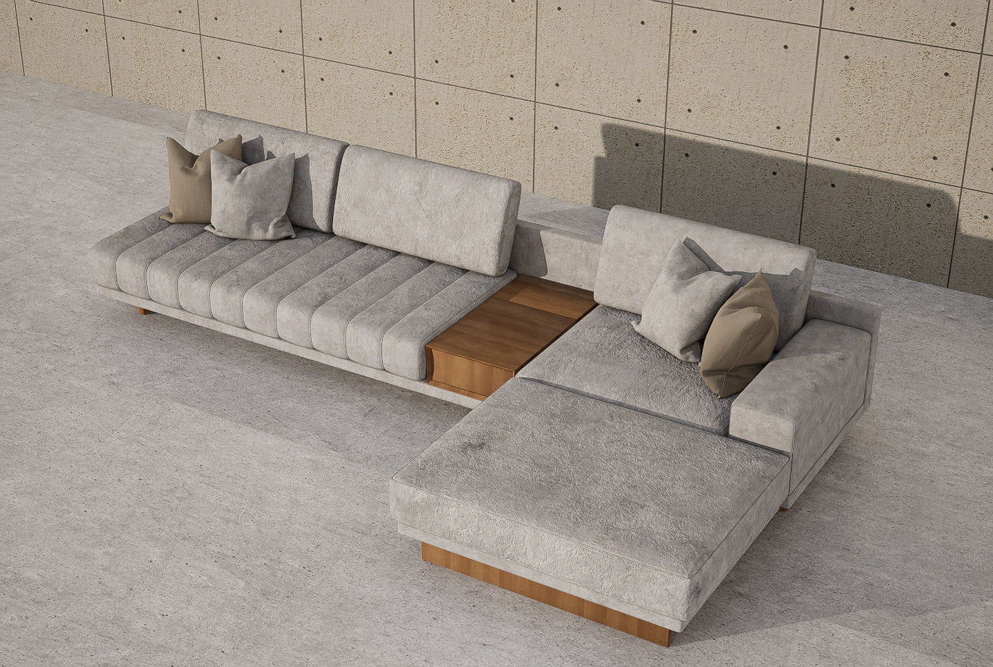 Sena L-Shaped Sofa