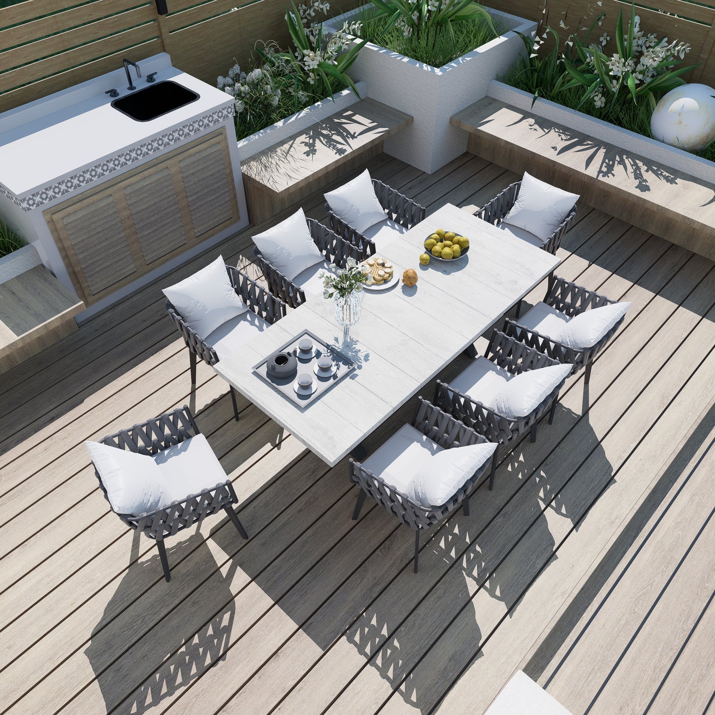 Solon Outdoor Dining Set