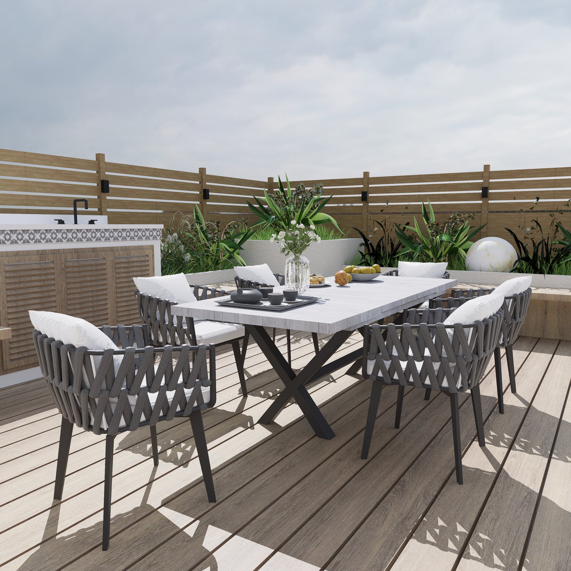 Solon Outdoor Dining Set