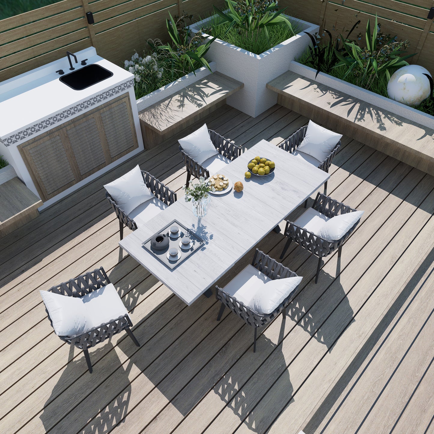 Solon Outdoor Dining Set