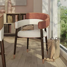 Vitti Dining ChairRust Orange