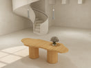 Ola Dining TableBeige / Natural wood veneer