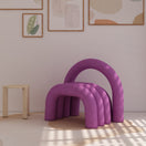 Walter ChairPurple / Velvet