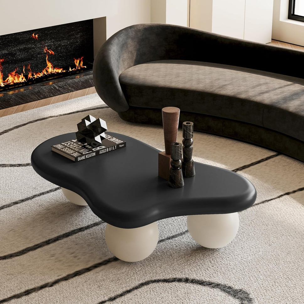 Wave V.II Coffee TableBlack & Off-White