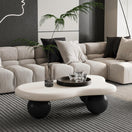 Wave V.II Coffee TableWhite & Black