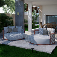 Wovo Outdoor Chaise Lounge Set