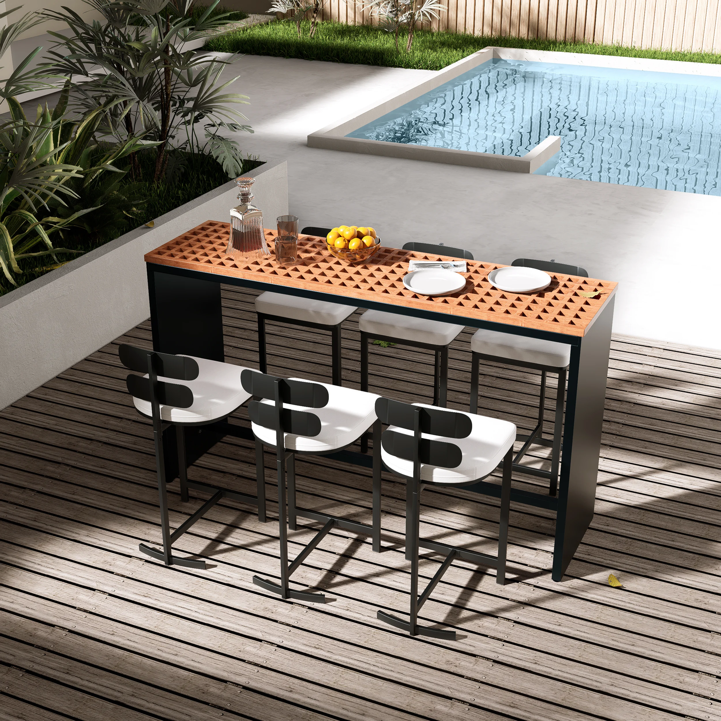 Zane Outdoor Dining Set