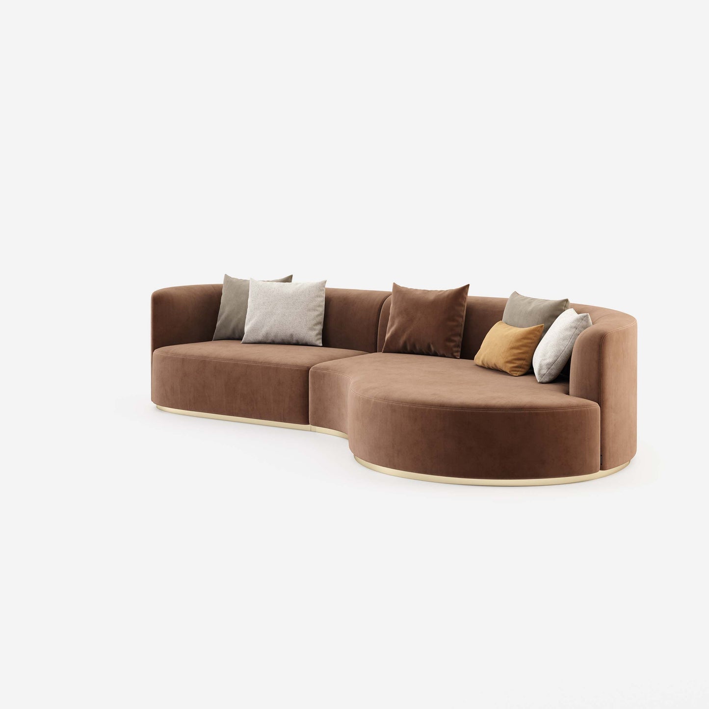 Aurora Velvet Sofa - Kanaba Home #