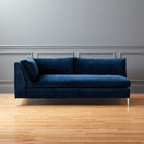 Zenith 3-Piece Sectional SofaBlue