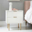 Caribbean Bedside TableWhite