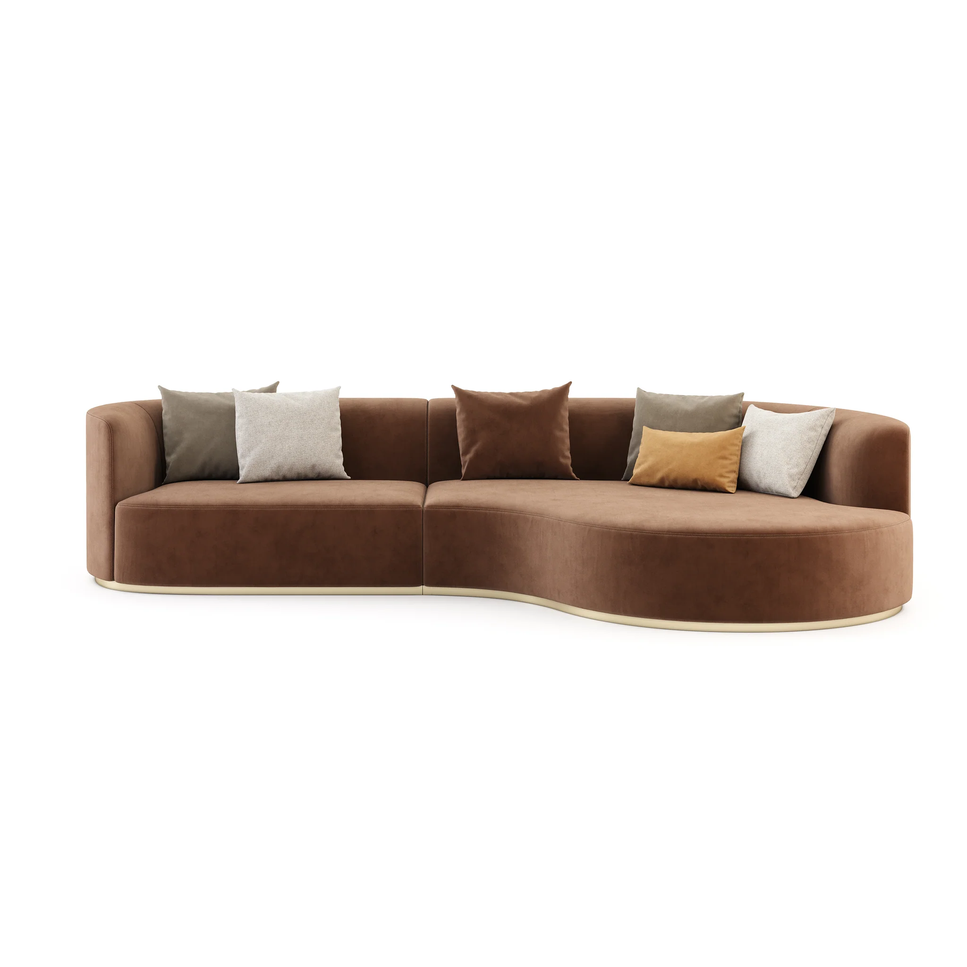 Aurora Velvet Sofa