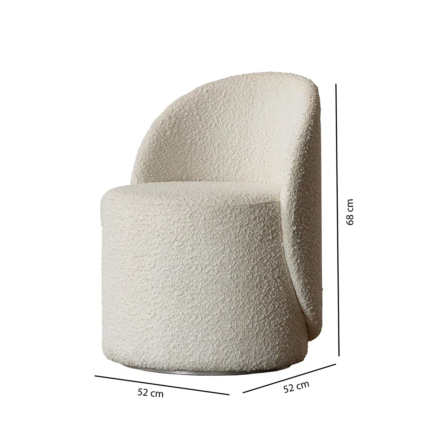 Loria Vanity Stool